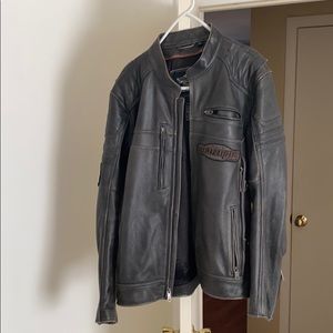 Harley Davidson leather riding jacket